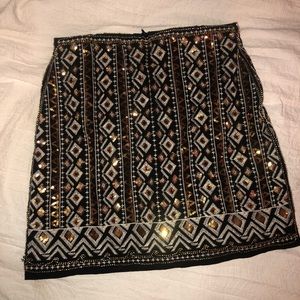 VICI sequin skirt